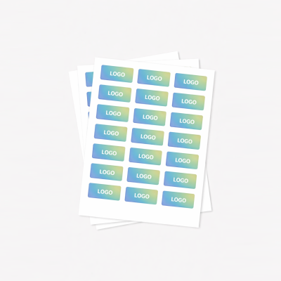 Rectangular Labels on Sheets