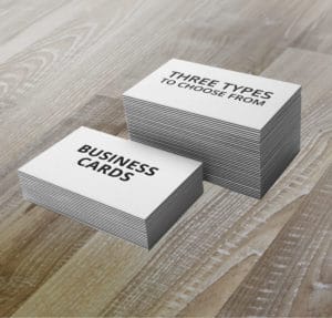 Business Card Printing by Riverside Printers in Corby