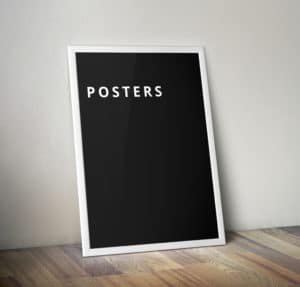 Poster Printing by Riverside Printers in Corby