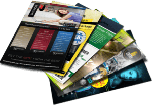 Flyer Printing by Riverside Printers in Corby