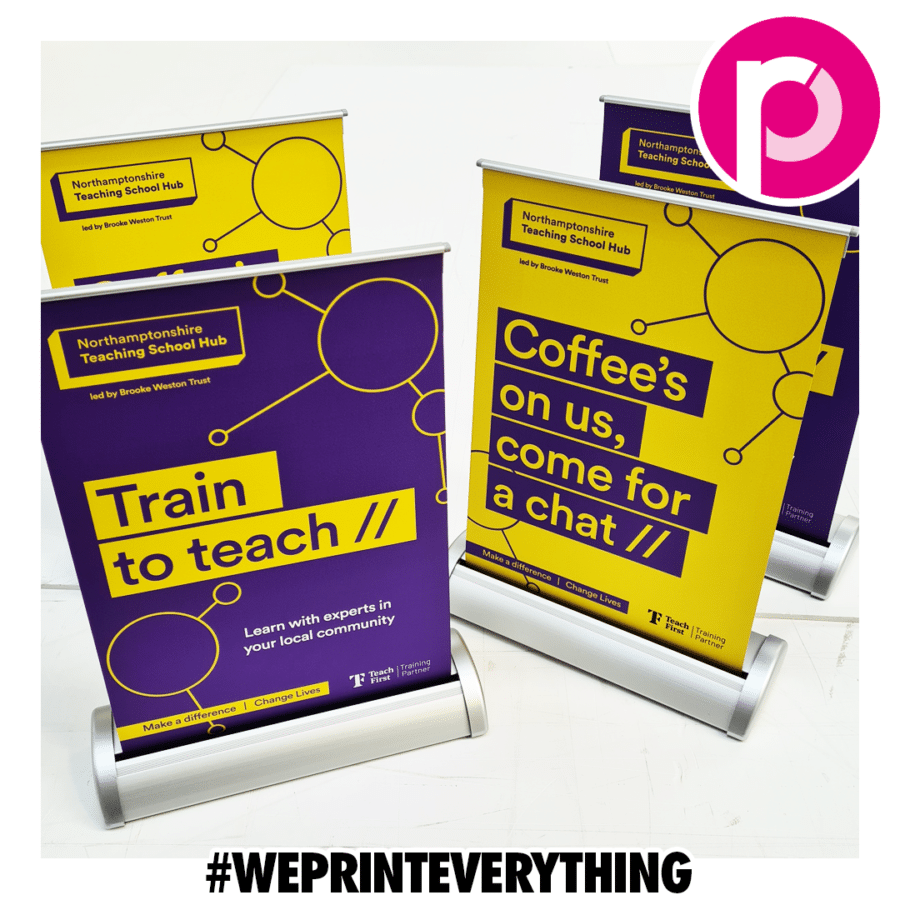 Table Roller Banners Riverside Printers, Corby